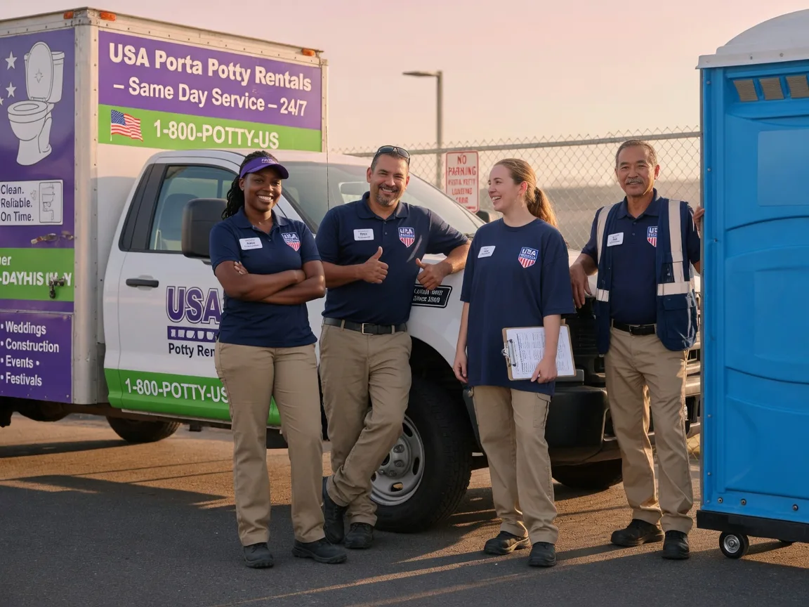 Porta Potty Rental company in Nimitz, WV